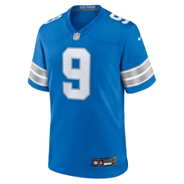 Jameson williams detroit lions nike game jersey Blue M