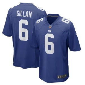 Jamie gillan new york giants nike game player jersey Royal