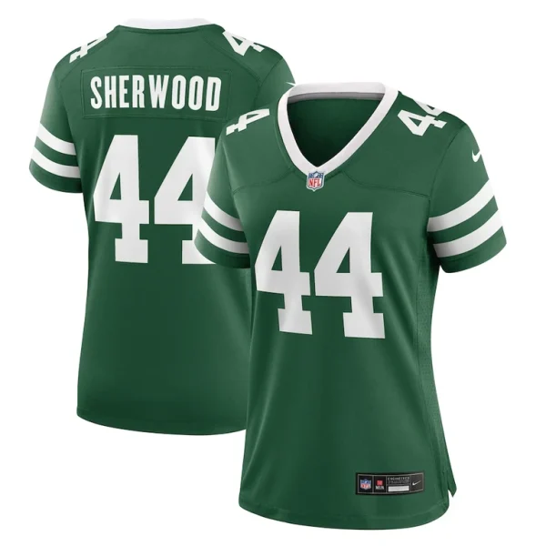 Jamien sherwood new york jets nike womens team game jersey Legacy green