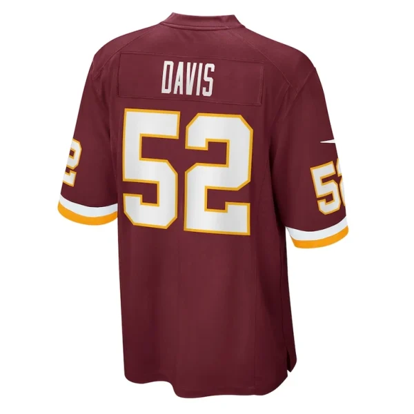 Jamin davis washington football team nike game jersey Burgundy L
