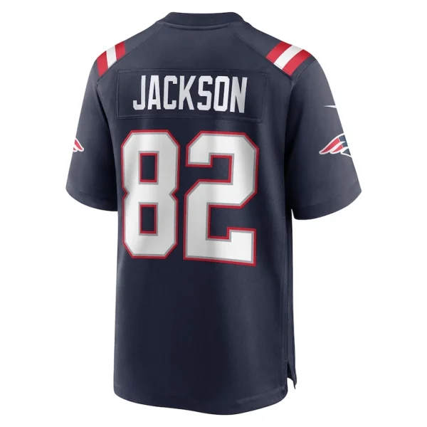 Jaquae jackson new england patriots nike game jersey Navy L