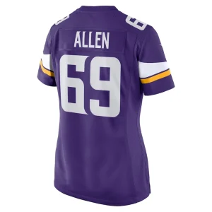 Jared allen minnesota vikings womens nike retired player game jersey Purple L