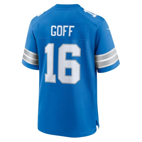 Jared goff detroit lions nike game jersey Blue L