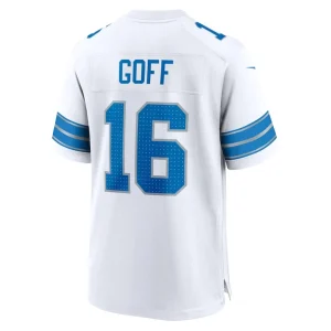 Jared goff detroit lions nike game jersey White L