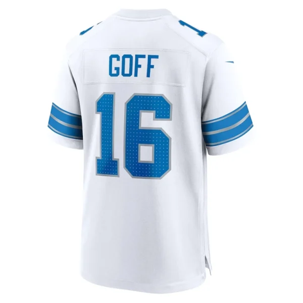 Jared goff detroit lions nike game jersey White L