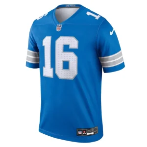 Jared goff detroit lions nike team legend player performance top Blue M