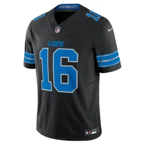 Jared goff detroit lions nike vapor f.u.s.e. limited jersey Black M