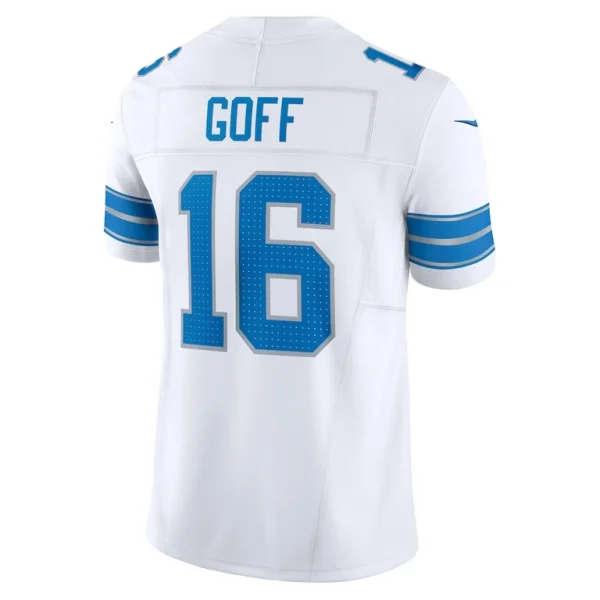 Jared goff detroit lions nike vapor f.u.s.e. limited jersey White L