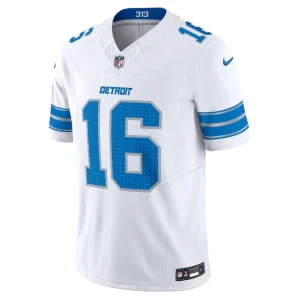Jared goff detroit lions nike vapor f.u.s.e. limited jersey White M