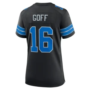 Jared goff detroit lions nike womens 2nd alternate game jersey Black L
