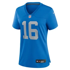 Jared goff detroit lions nike womens alternate game jersey Blue M