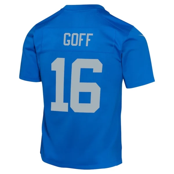 Jared goff detroit lions nike youth alternate game jersey Blue Yth L