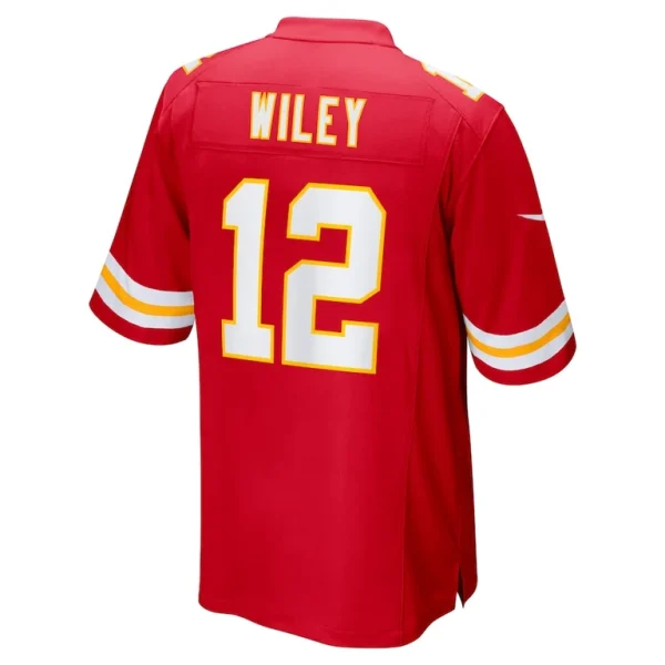 Jared wiley kansas city chiefs nike game jersey Red L