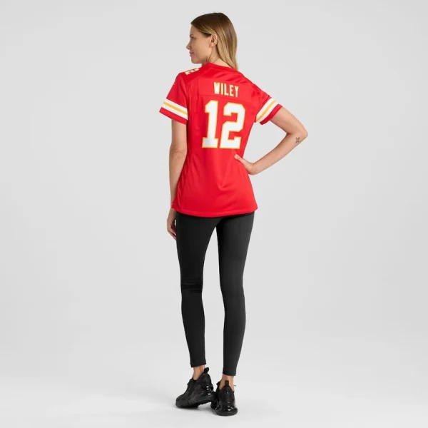 Jared wiley kansas city chiefs nike womens game jersey Red 2XL