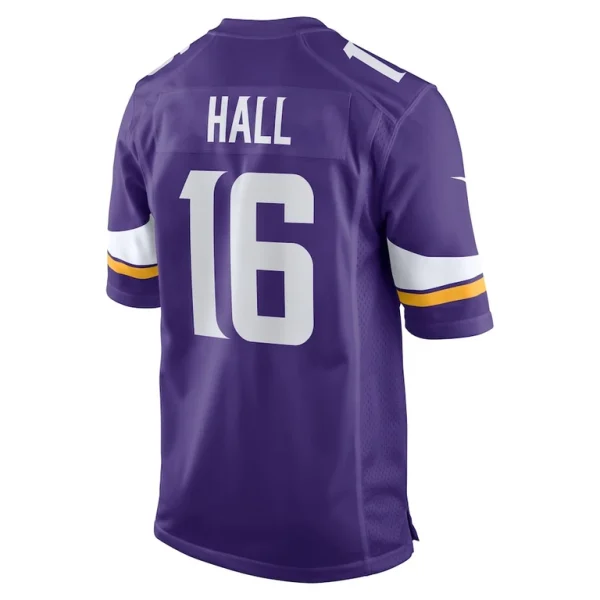Jaren hall minnesota vikings nike game jersey Purple L