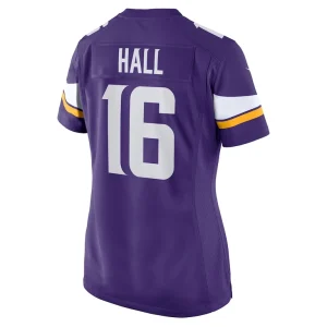 Jaren hall minnesota vikings nike womens game jersey Purple L