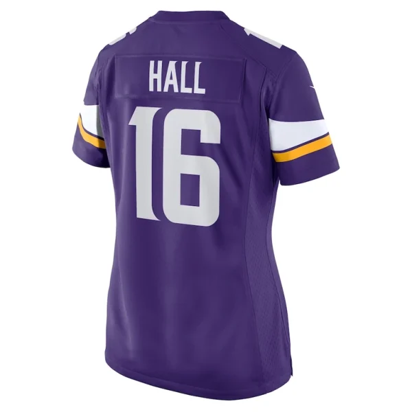 Jaren hall minnesota vikings nike womens game jersey Purple L