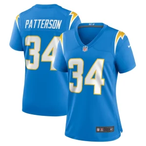 Jaret patterson los angeles chargers nike womens team game jersey Powder blue