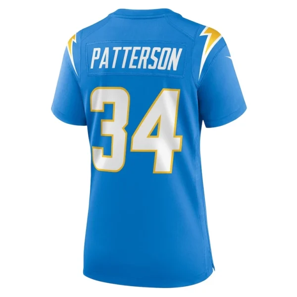 Jaret patterson los angeles chargers nike womens team game jersey Powder blue L