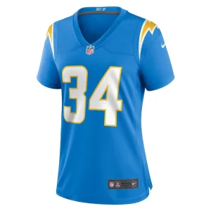 Jaret patterson los angeles chargers nike womens team game jersey Powder blue M