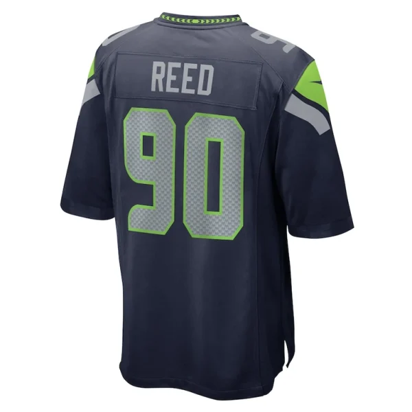 Jarran reed seattle seahawks nike game jersey College navy L