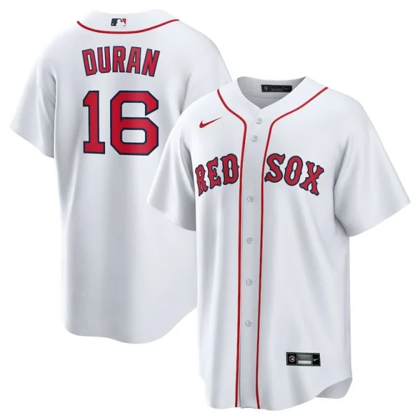Jarren duran boston red sox nike home replica player jersey White