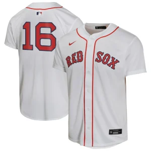 Jarren duran boston red sox nike youth home player game jersey White