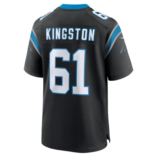 Jarrett kingston carolina panthers nike game jersey Black L