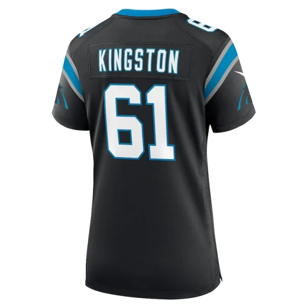 Jarrett kingston carolina panthers nike womens game jersey Black L