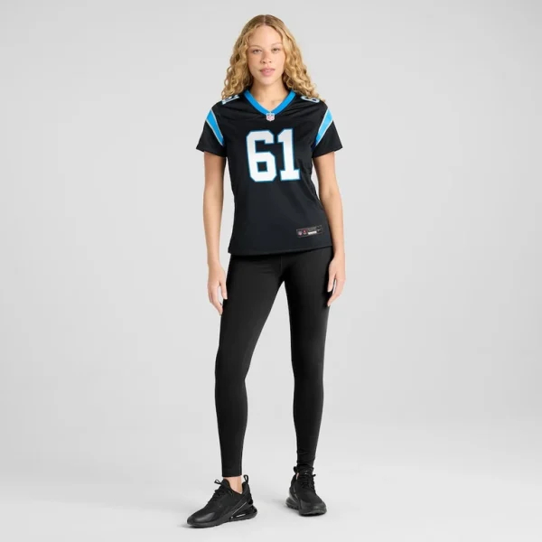 Jarrett kingston carolina panthers nike womens game jersey Black XL