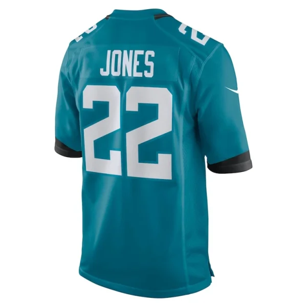 Jarrian jones jacksonville jaguars nike team game jersey Teal L