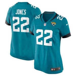 Jarrian jones jacksonville jaguars nike womens game jersey Teal