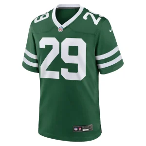 Jarrick bernard converse new york jets nike team game jersey Legacy green M