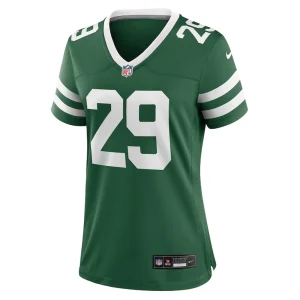 Jarrick bernard converse new york jets nike womens team game jersey Legacy green M