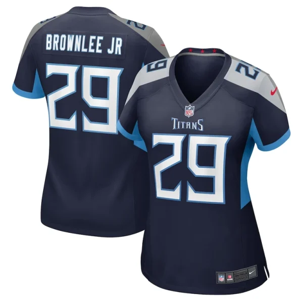 Jarvis brownlee jr. tennessee titans nike womens game jersey Navy