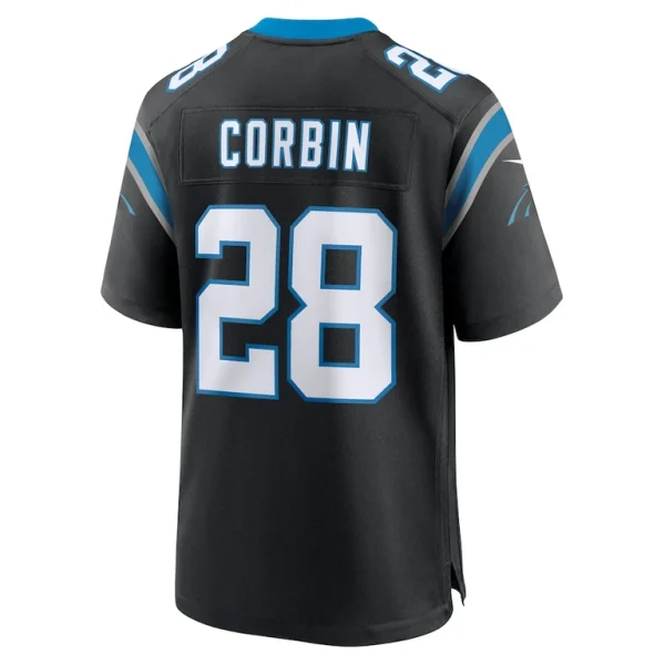 Jashaun corbin carolina panthers nike team game jersey Black L