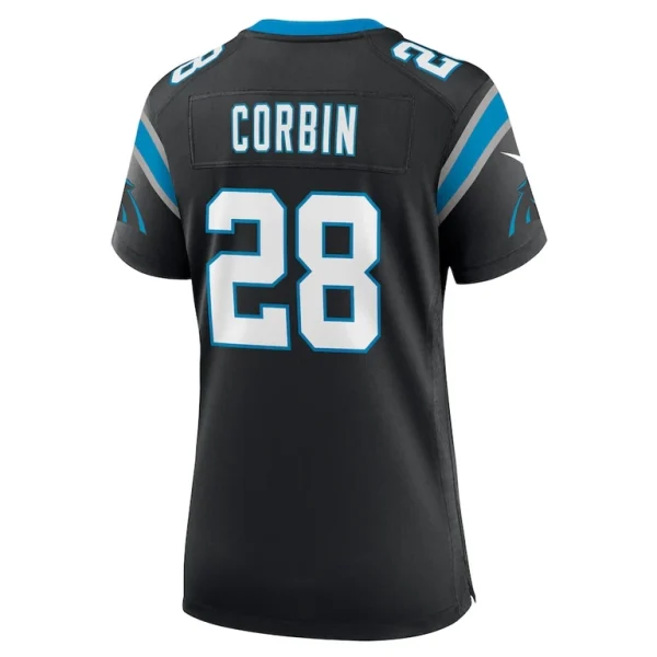 Jashaun corbin carolina panthers nike womens team game jersey Black L