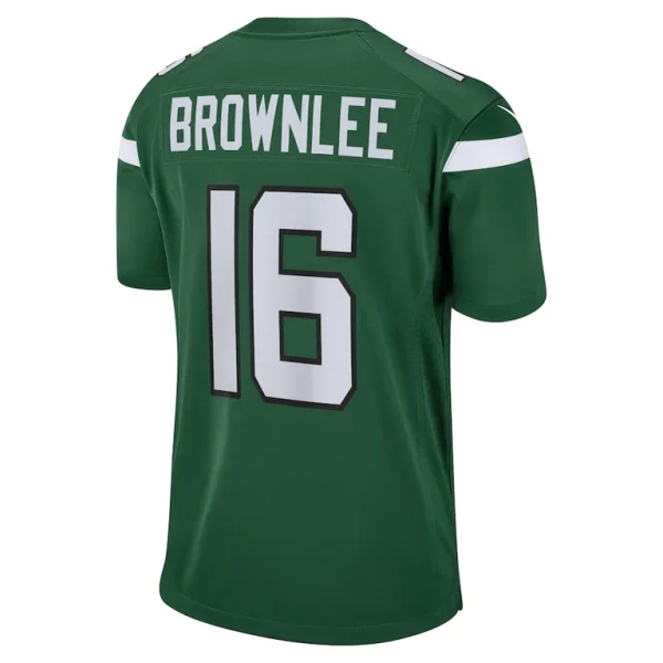 Jason brownlee new york jets nike game jersey Gotham green L