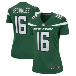 Jason brownlee new york jets nike womens game jersey Gotham green