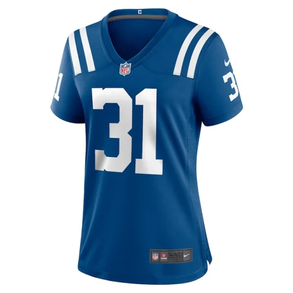 Jason huntley indianapolis colts nike womens team game jersey Royal M