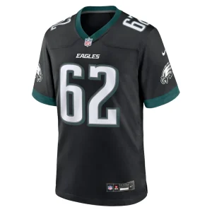 Jason kelce philadelphia eagles nike alternate game jersey Black M