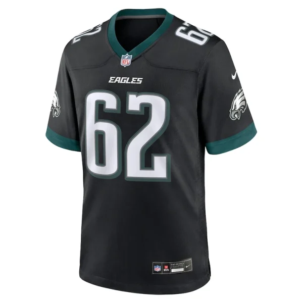 Jason kelce philadelphia eagles nike alternate game jersey Black M