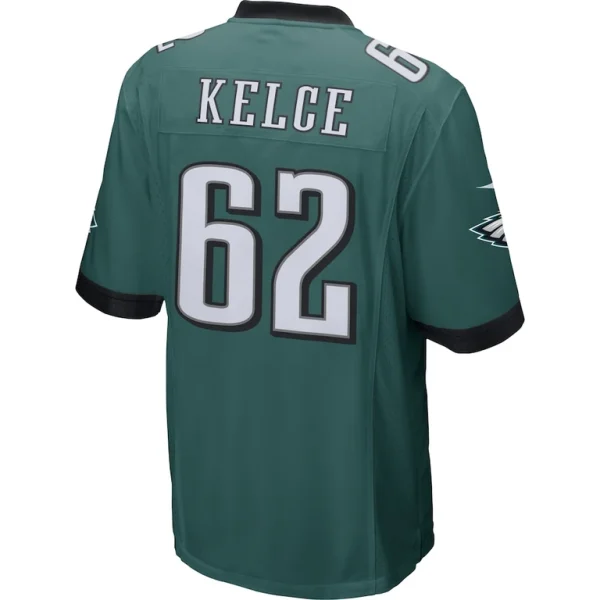 Jason kelce philadelphia eagles nike game jersey Midnight green L