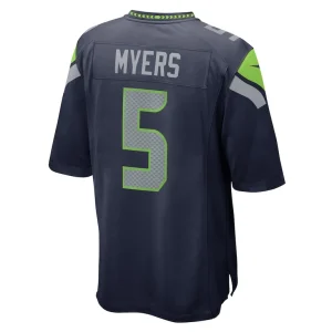 Jason myers seattle seahawks nike game jersey College navy L