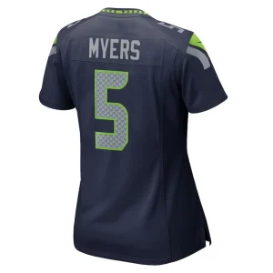 Jason myers seattle seahawks nike womens team game jersey College navy L