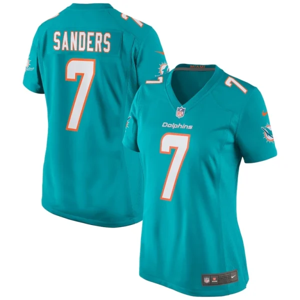 Jason sanders miami dolphins nike womens game jersey Aqua