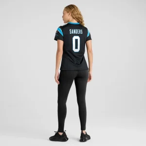 Jatavion sanders carolina panthers nike womens game jersey Black 2XL