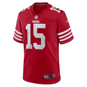 Jauan jennings san francisco 49ers nike game jersey Scarlet M