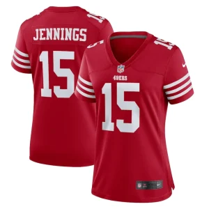 Jauan jennings san francisco 49ers nike womens game jersey Scarlet