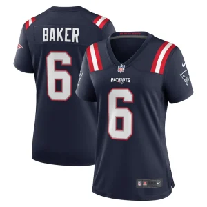 Javon baker new england patriots nike womens team game jersey Navy